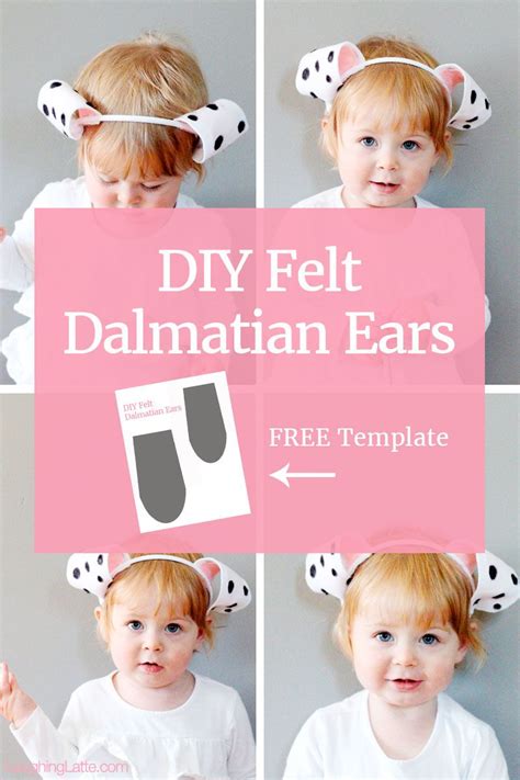 Diy Dalmatian Ears Template
